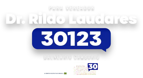 Dr Rildo Laudares | Vereador | 30123